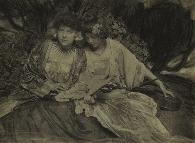 The Misses Ide in Samoa - c 1908