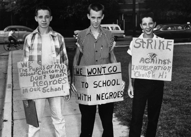 Desegregation in Tennessee protest5