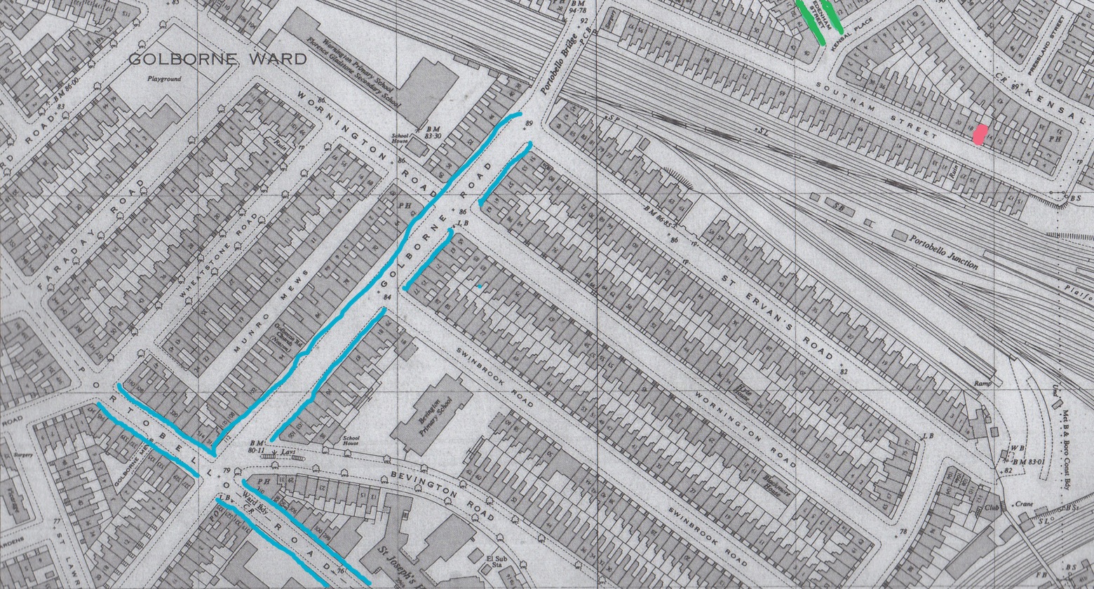 map north kensington